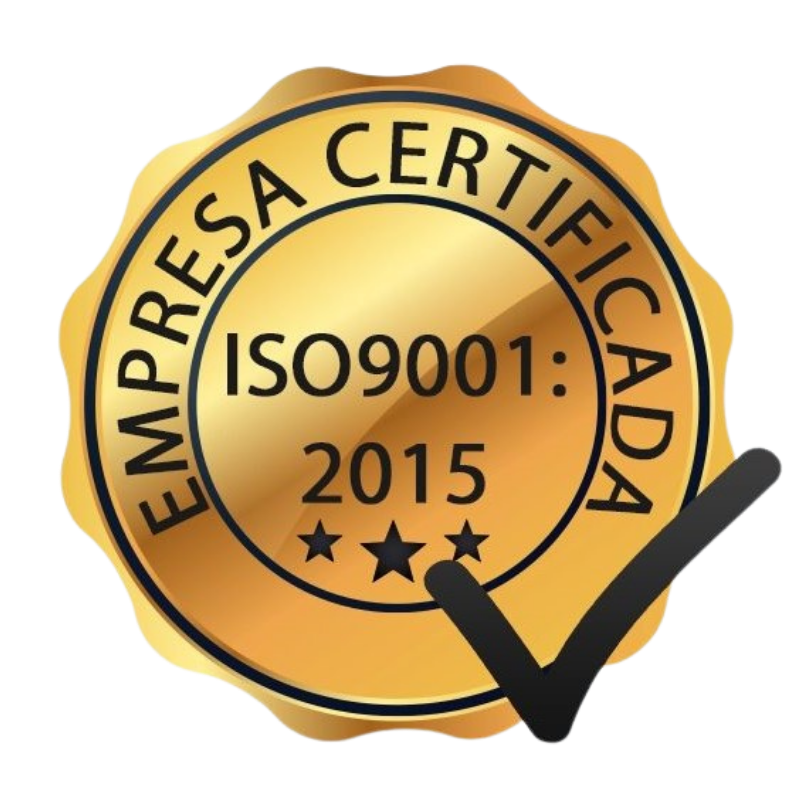 Selo ISO 9001:2015 — Empresa Certificada